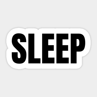 Sleep Sticker